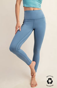 Black Yoga Pant- Side Pocket
