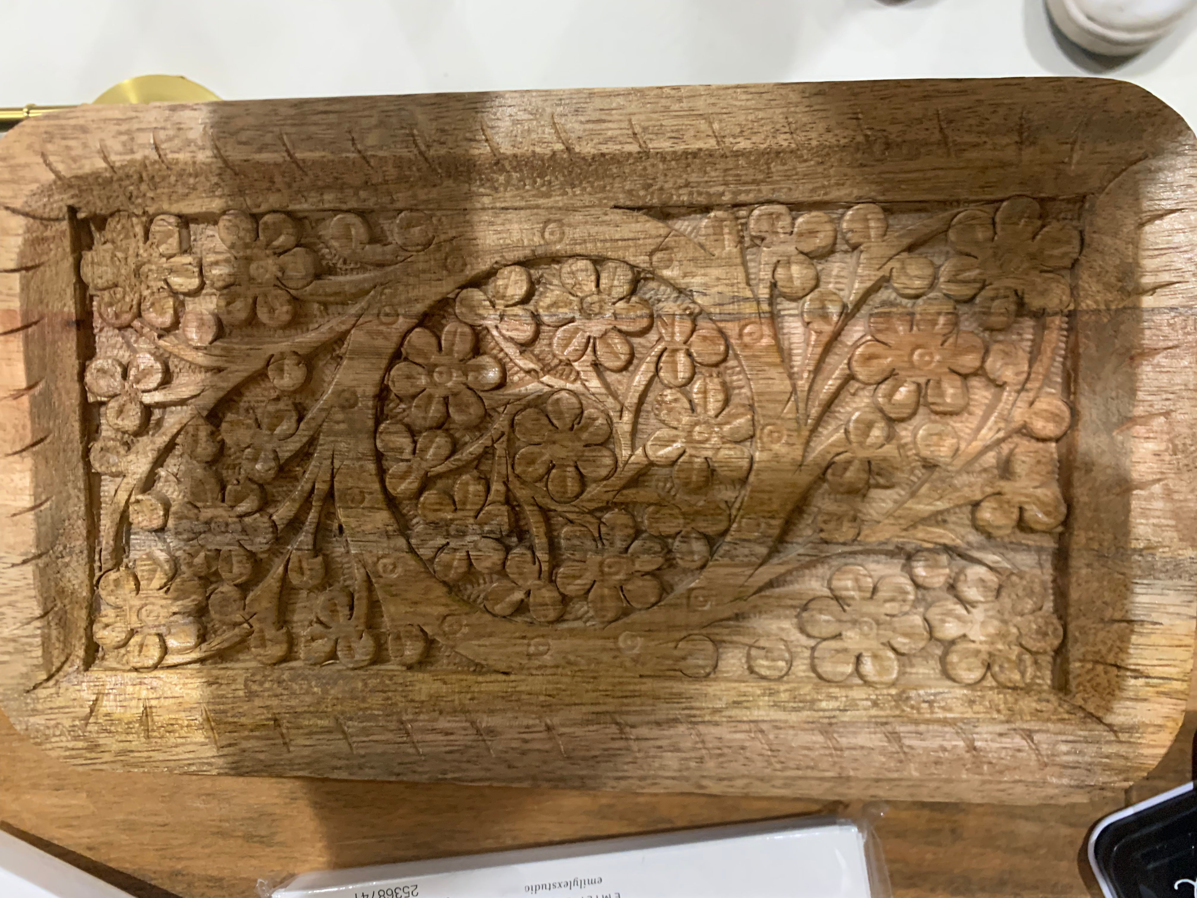 Carved Wood Board