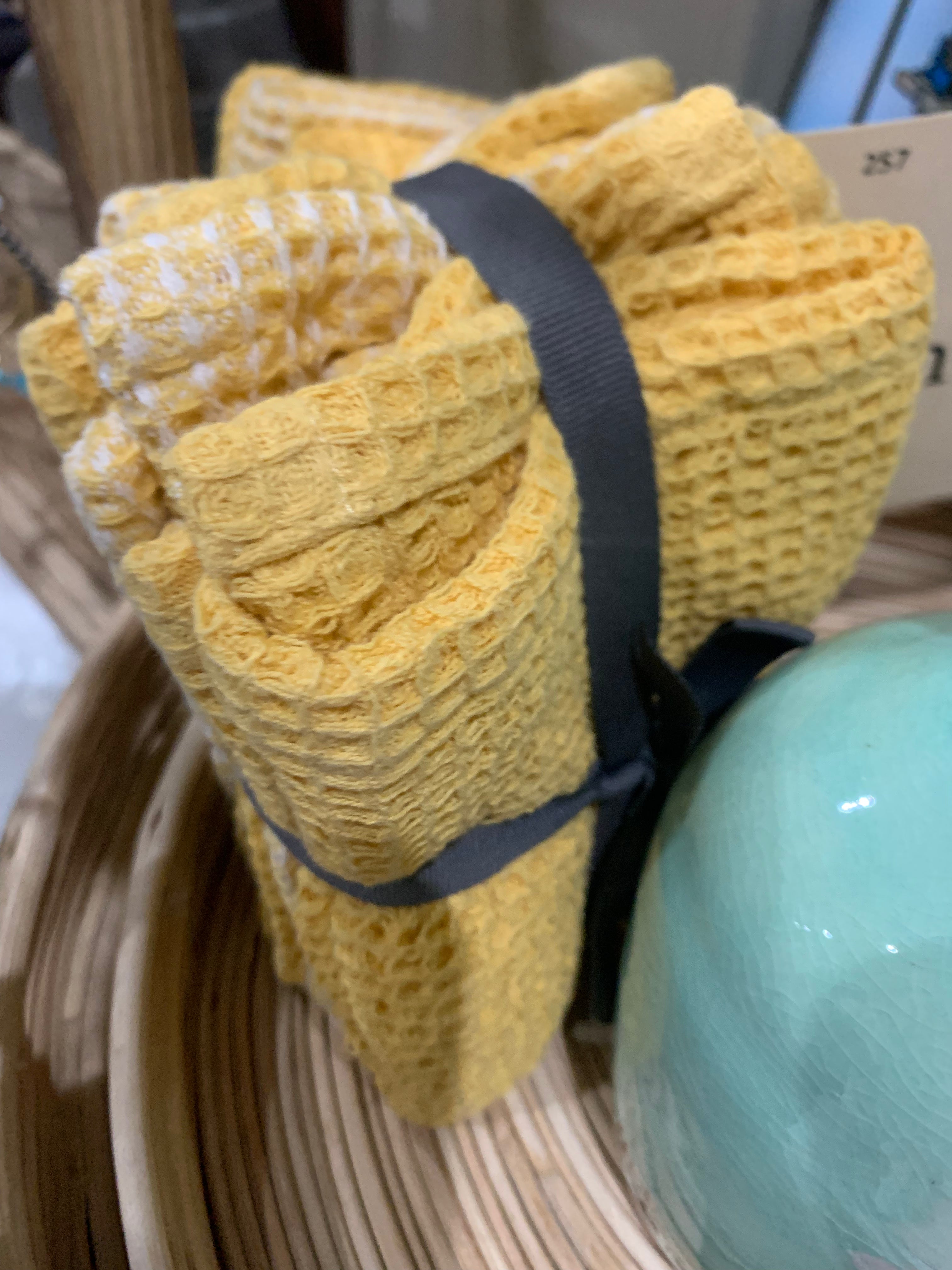 Washcloths- Yellow