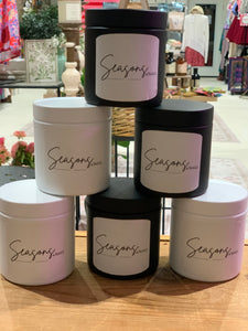 Seasons Custom Candle