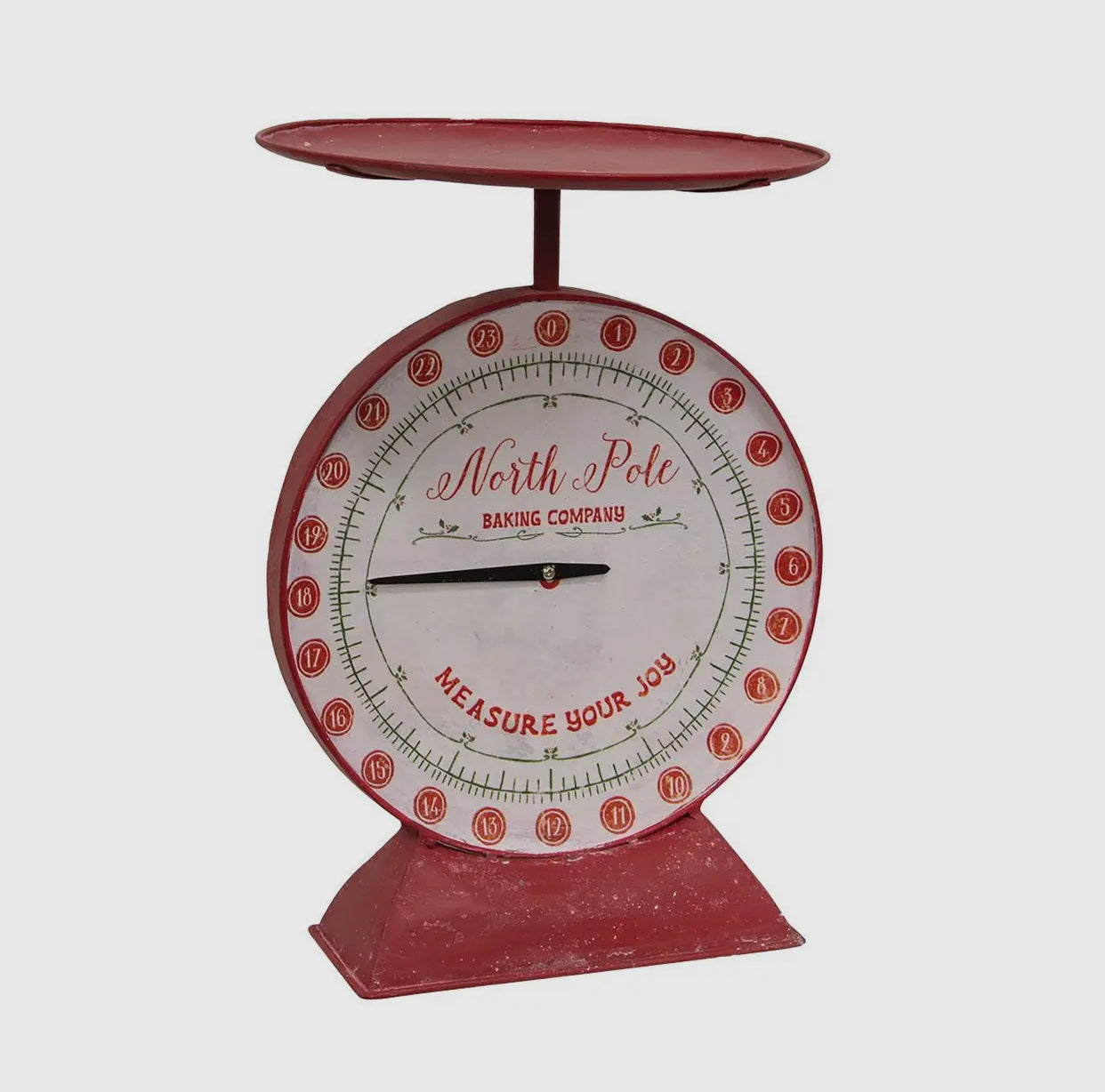North Pole Baking Metal Scale