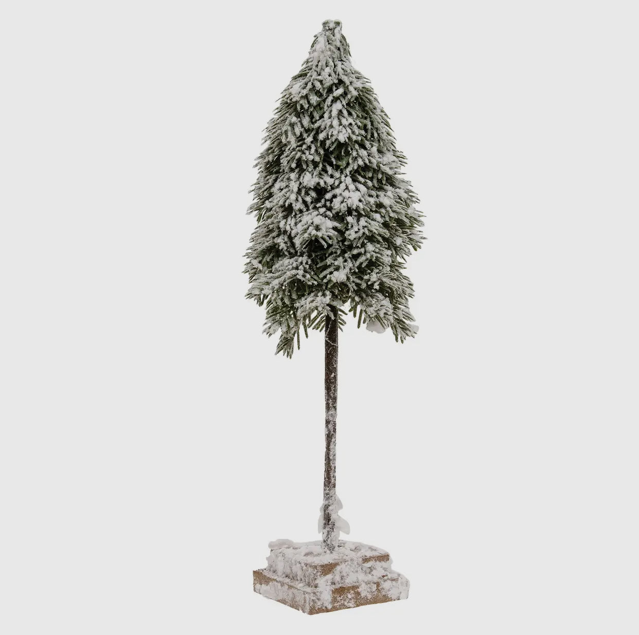Snowy Weeping Tree- 16”H