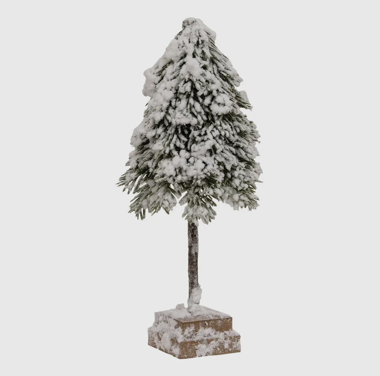Snowy Weeping Tree- 12”H