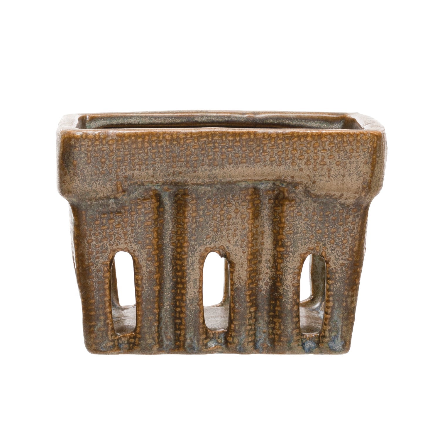 DF3308 Stoneware Berry Basket, 2 colors