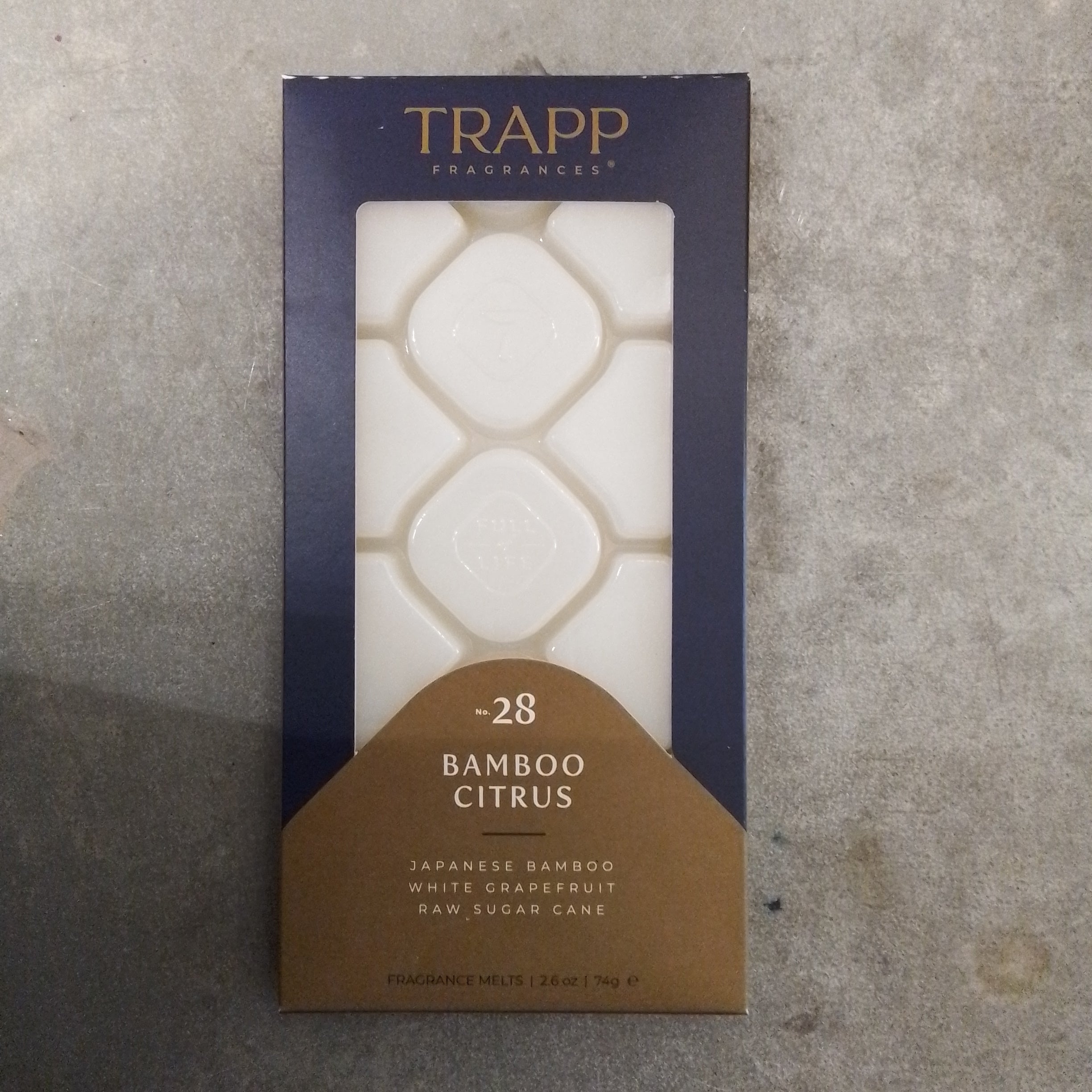 Trapp bamboo citrus #28 melts
