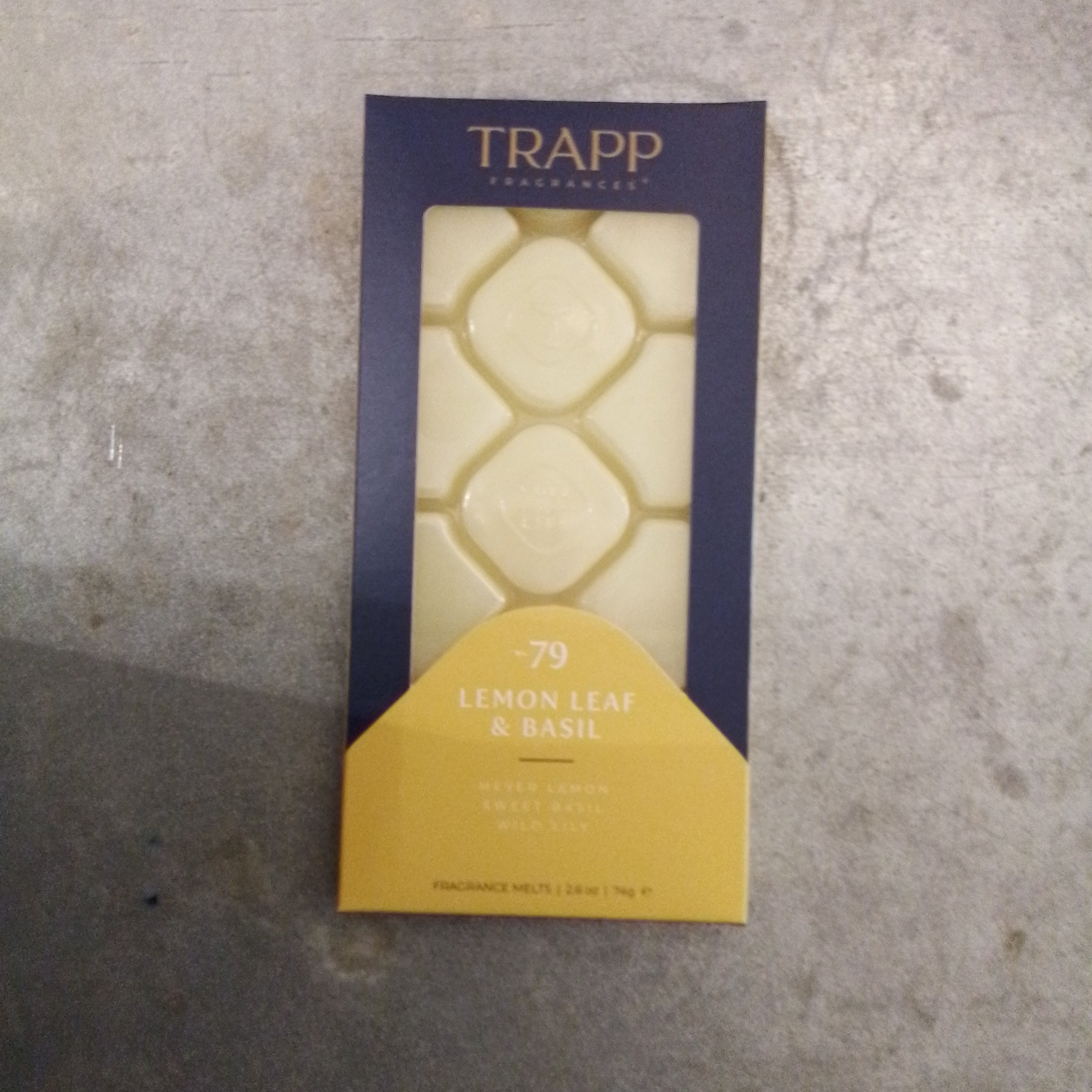 Trapp lemon leaf basil #79 Melts