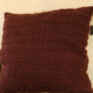 KNK155 Red Nubby Pillow