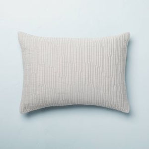 72537  textured matelasse sham standard
