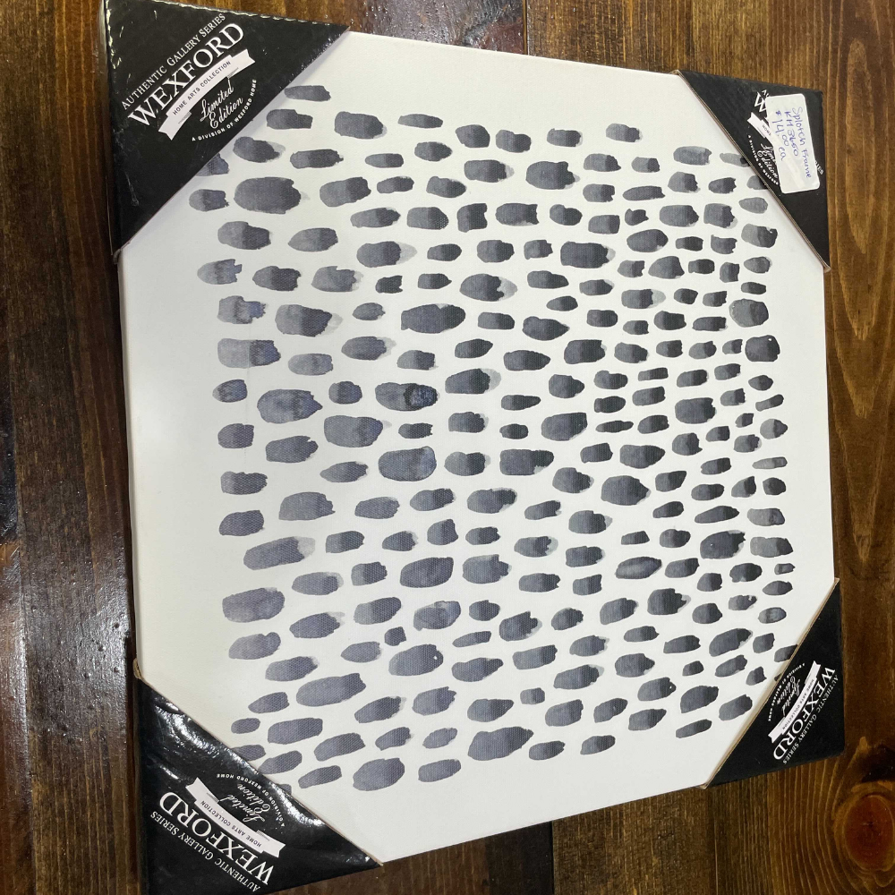 Grey Splotch Painting