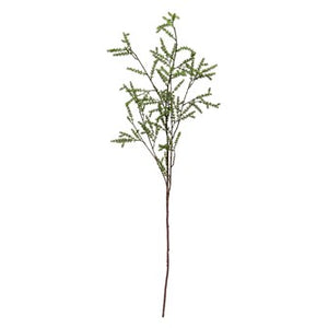 DF4126  44-1/2"H Faux Budded Spray, Green