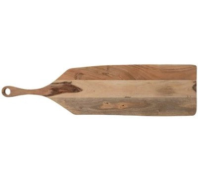 DF3136  Acacia Wood Cheese/Cutting Board with Handle