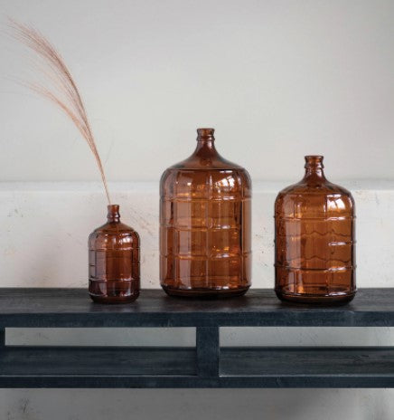 DF4709  Small Glass Vintage Reproduction Bottle DF4709