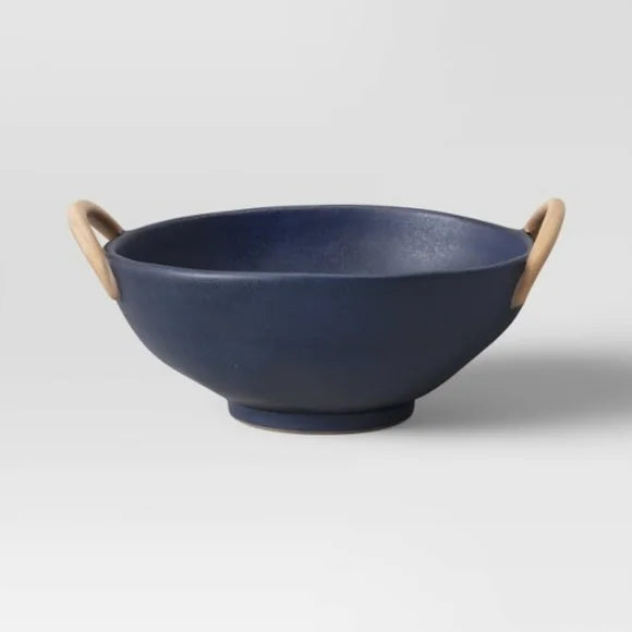 KNK048   Blue Decoration ceramic bowl